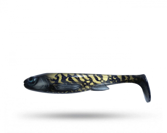 Ubait U-Shad 22 cm - Black UV Burbot i gruppen Fiskedrag / Gäddjiggar hos Örebro Fiske & Outdoor AB (U-Shad 22 cm - Black UV B)